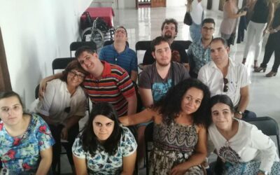 Encuentro provincial de Autogestores de Cádiz, en Vejer de la Frontera. Grupo de Autismo Cádiz