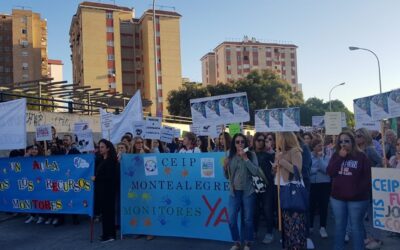 Concentración por la mejora de la atención a los menores con necesidades educativas especiales