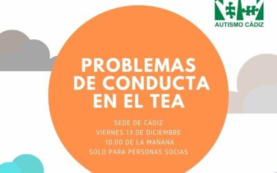 Escuela de Familias en Cádiz: Los problemas de conducta en el TEA