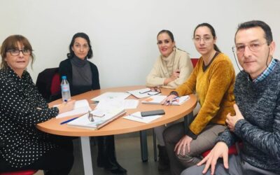 Reunión con el director y la coordinadora del Centro de Valoración