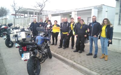 Visita del motoclub Cardiaco´s