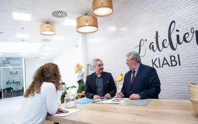Firma de convenio con Kiabi