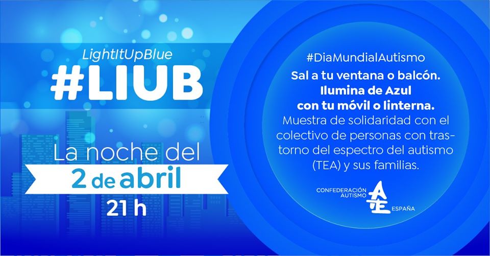 Campaña #LightItUpBlue