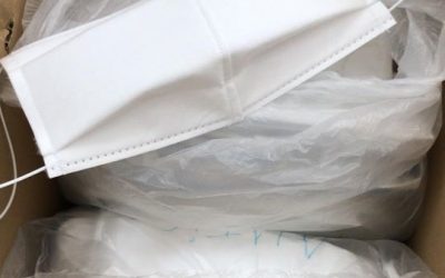 Agradecimientos por las mascarillas