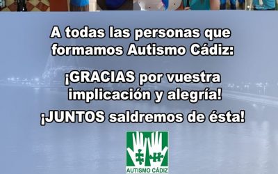 Agradecimientos a las personas de Autismo Cádiz