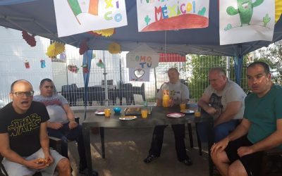 Fiesta mejicana de Hogares