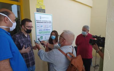 Visita a la piscina cubierta Jose Laguillo en Jerez