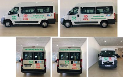 Agradecimientos a Fundación ONCE por la nueva furgoneta