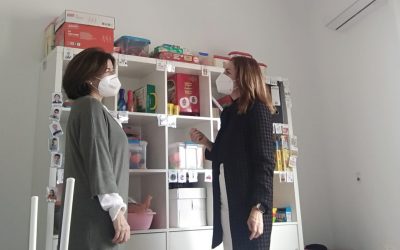 Visita de la presidenta a la sede actual de Algeciras