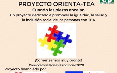 Respaldo de Fundación ONCE y el Fondo Social Europeo al proyecto Orienta-TEA