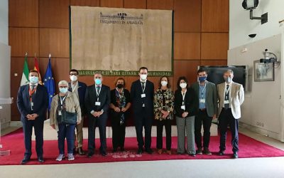 Acto del Dia del Autismo en el Parlamento Andaluz