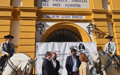 Acto en la Real Escuela Andaluza de Arte Ecuestre
