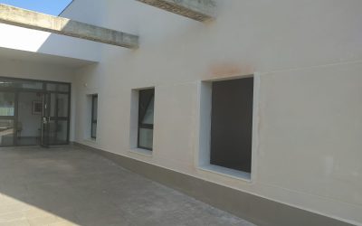 Obras de ampliación de la sede de Jerez