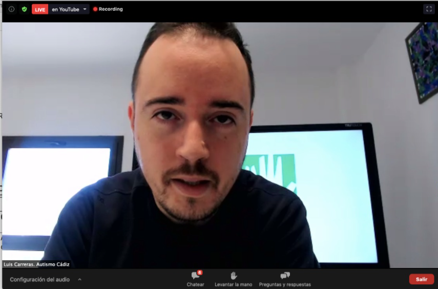 Participación de Luis Carreras en el Seminario de Accesibilidad Cognitiva en la Participación