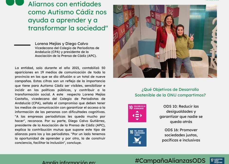 Campaña ODS: Transformamos contigo