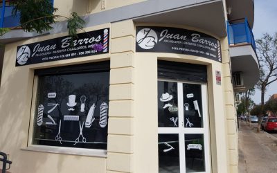 Visita de Karim a la peluquería