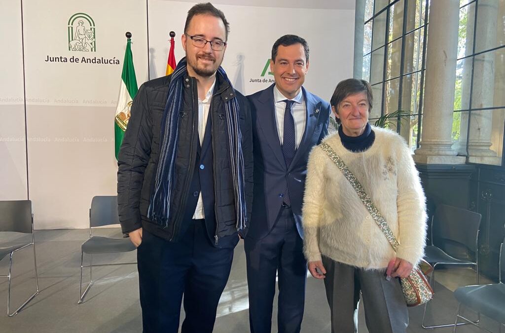 Encuentro del presidente de Andalucía por el Dia Internacional de las personas con Discapacidad