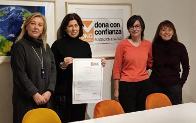 Obtención del sello #DonaconConfianza