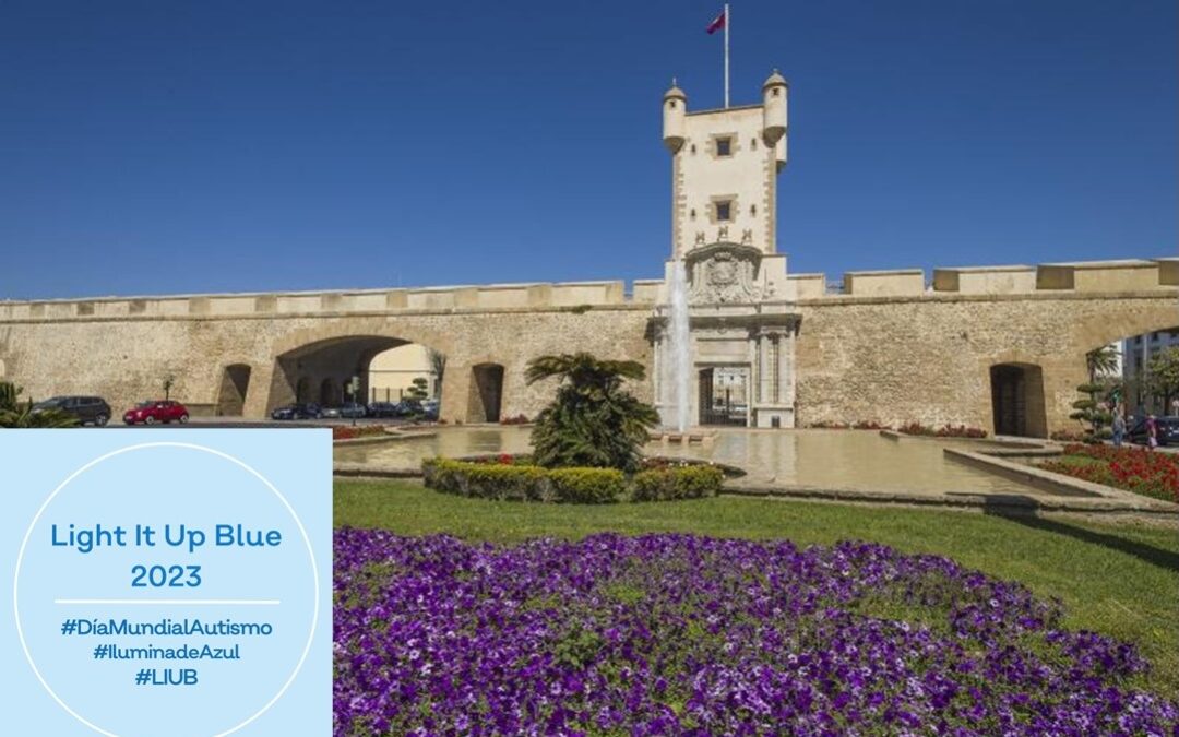 Puerta de Tierra en Cádiz estará iluminada en azul