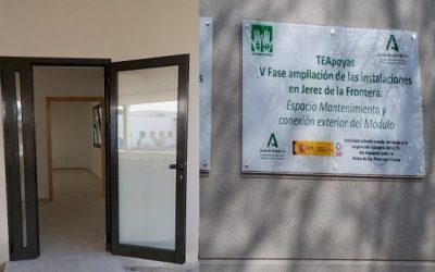 Autismo Cádiz finaliza la construcción de un nuevo espacio de mantenimiento en su Centro de Recursos de Jerez gracias a la convocatoria del IRPF 2024