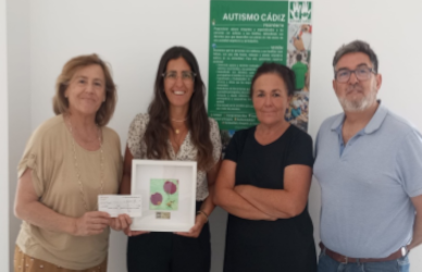 Autismo Cádiz recibe la visita de la Fundación Hospital Santa Resurrección de Utrera