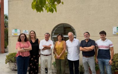 Visita de Alfonso Candón a nuestro centro de recursos de Puerto Real.
