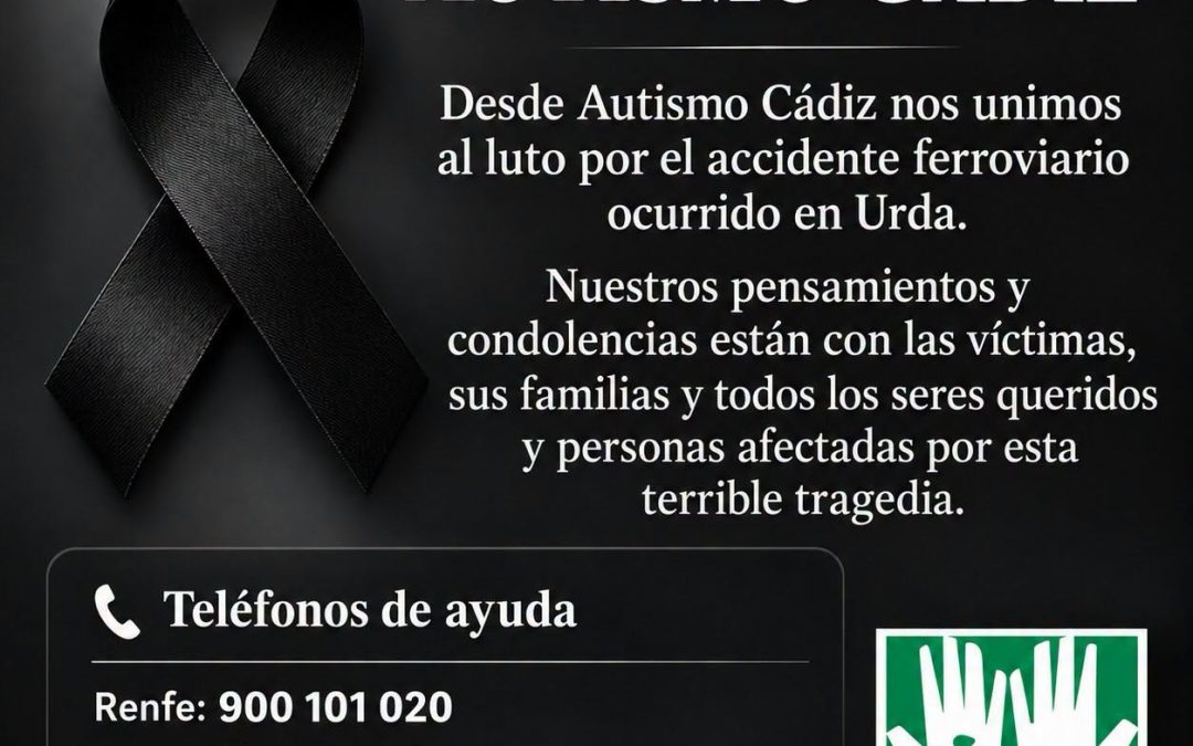 Nos unimos al luto por el accidente ferroviario ocurrido en Urda